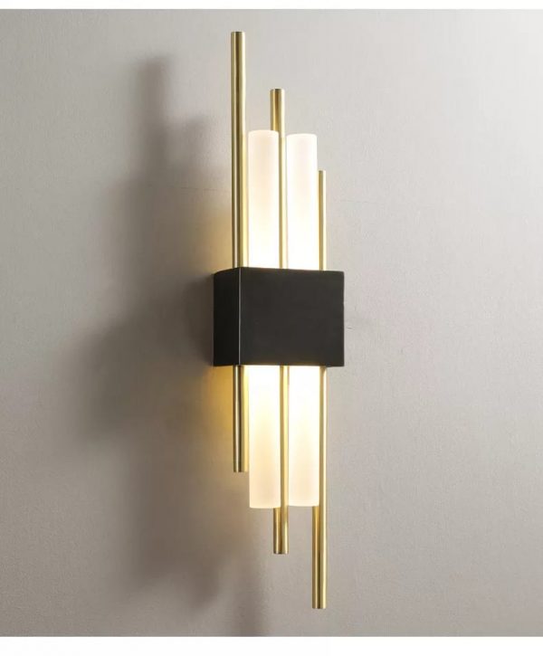 Modern Stylish LED Black Hallway Wall Lamp