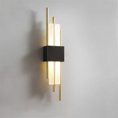 Modern Stylish LED Black Hallway Wall Lamp