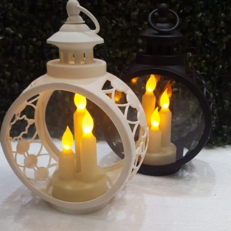 Round Led Candle Lantern