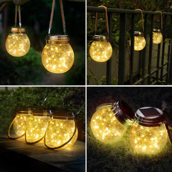 Solar Jar Lamp (6 months warranty )