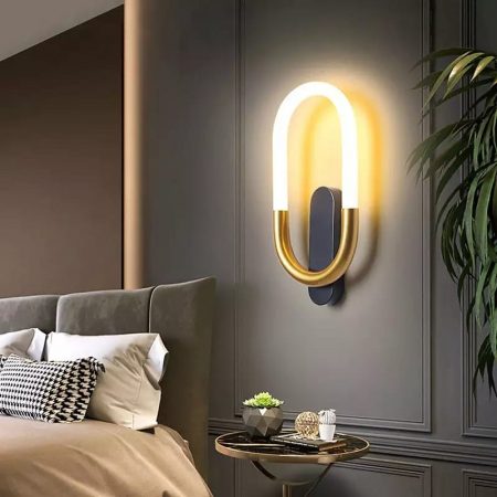 Modern Egyptian Golden Wall Mounted Lamp